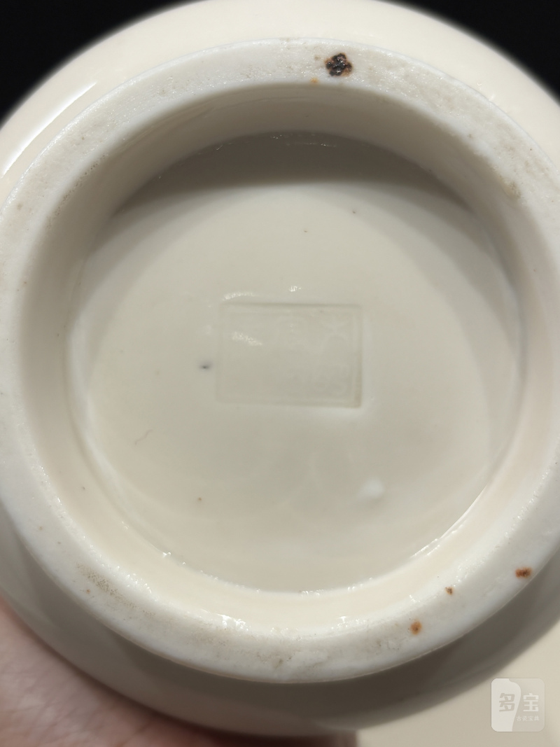 明晚期 德化窑白釉狮耳炉 - 图11